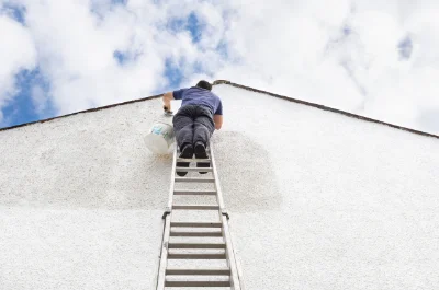 Peinture extérieure à Gourlizon — façades et ravalement